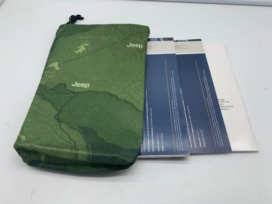 2020 Jeep Compass Owners Manual Set with Case OEM A02B21041