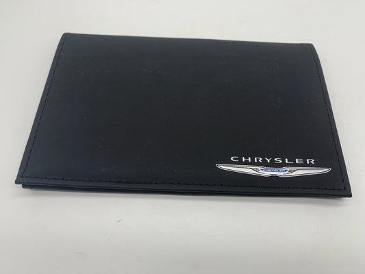 Chrysler Owners Manual Case Only OEM A02B41040
