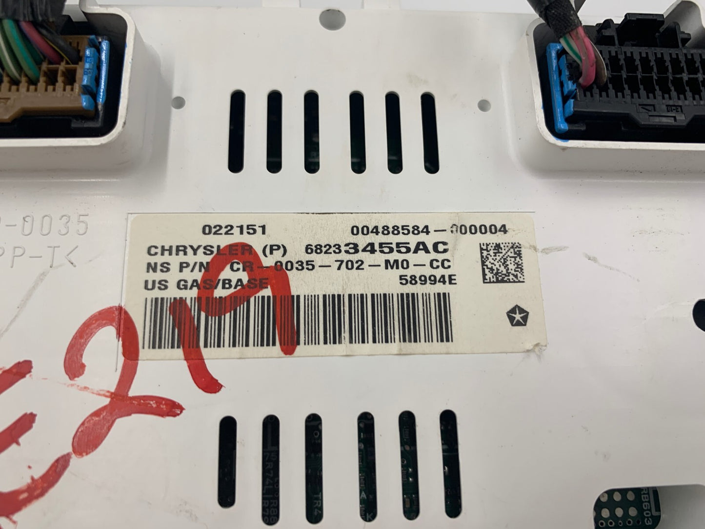 2015-2017 Jeep Compass Speedometer Instrument Cluster 20000 Miles OEM A02B14090