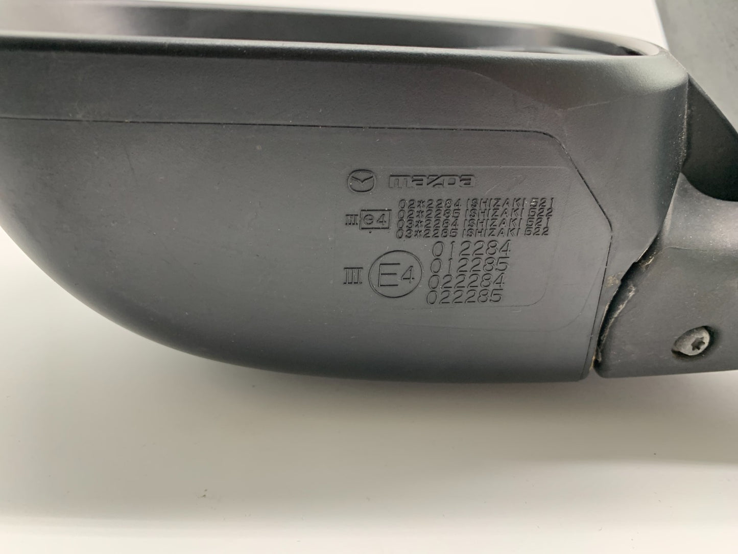 2007-2009 Mazda CX-7 Driver Side View Power Door Mirror Plum OEM C01B28001