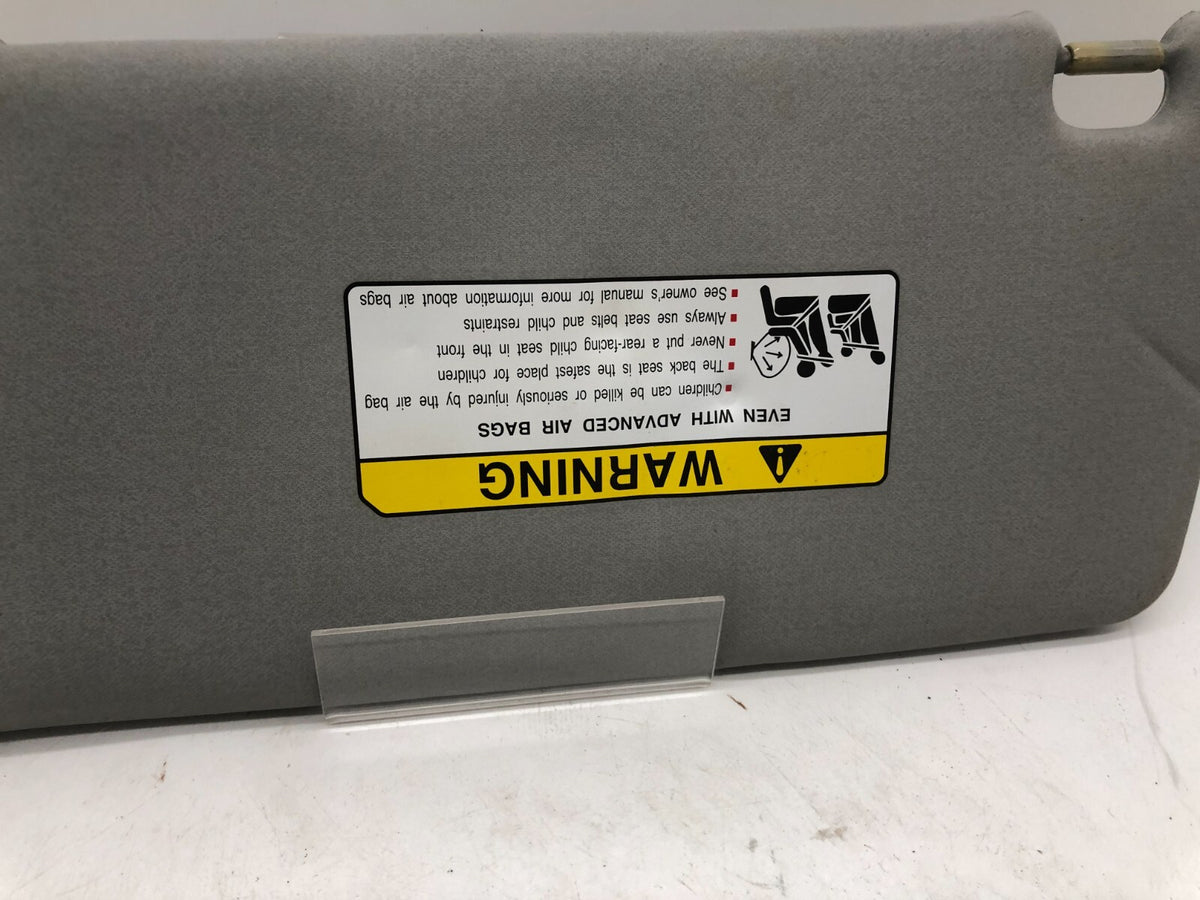 2007-2009 Mitsubishi Outlander Passenger Sun Visor Gray OEM A03B03005