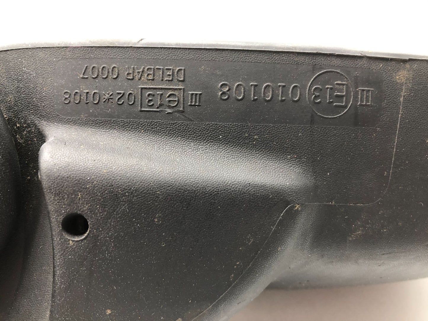 1994-1997 Dodge Ram 1500 Passenger Side View Manual Door Mirror Black A02B04004