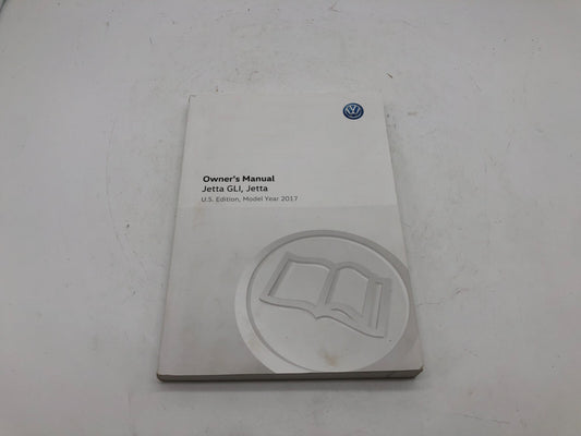 2017 Volkswagen Jetta GLI Owners Manual OEM A01B26003