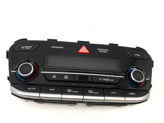 2017-2019 Hyundai Ioniq AC Heater Climate Control Unit OEM A01B13016