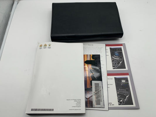 2020 Jaguar F-Pace Owners Manual Set with Case OEM B04B19018