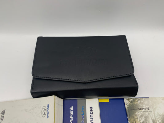 2014 Hyundai Santa FE Owners Manual Set with Case OEM C01B27007