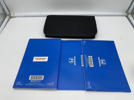 2019 Honda Insight Sedan Owners Manual Set with Case OEM R01B32019