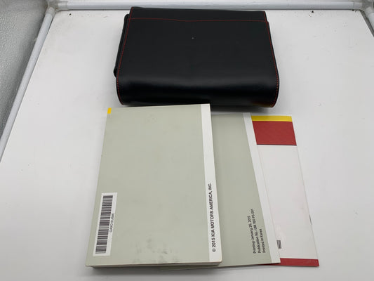 2016 Kia Sedona Owners Manual Set with Case OEM