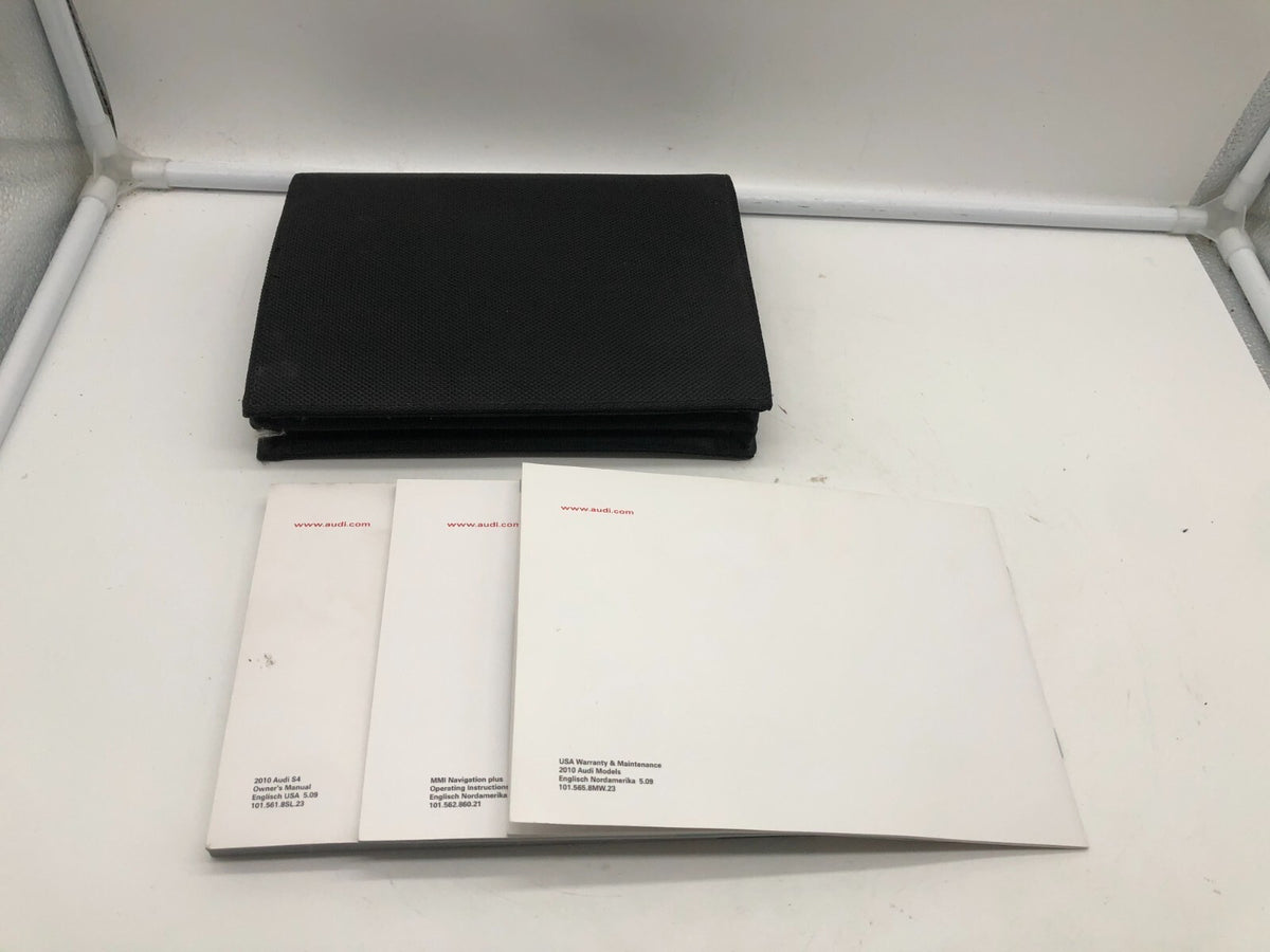 2010 Audi A4 Owners Manual Set with Case OEM R01B22015