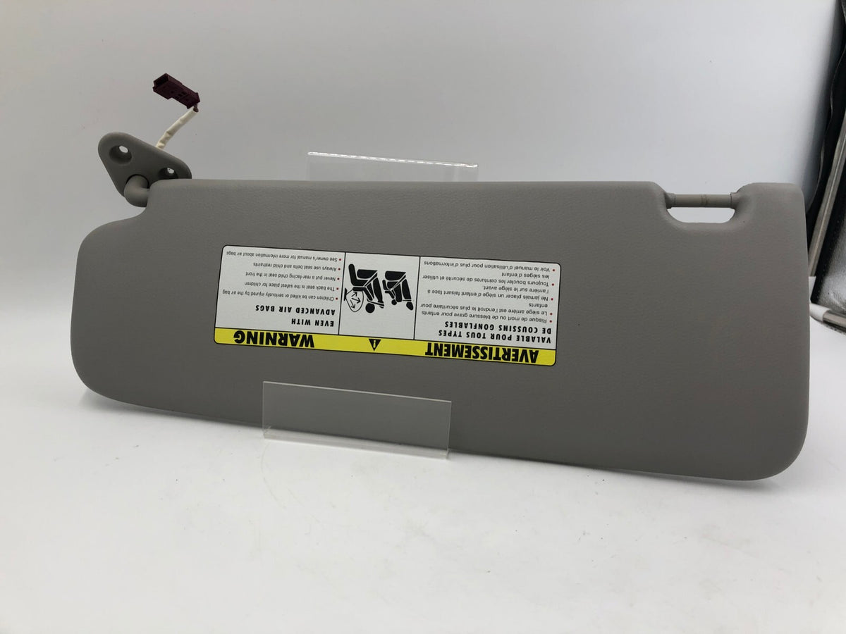 2006-2011 BMW 323i Passenger Sun Visor Gray Illumination OEM B01B25042