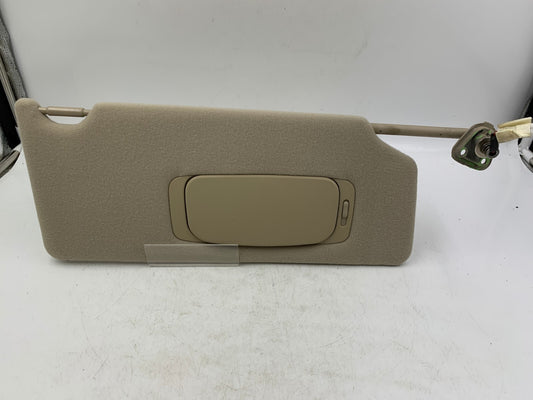 2005-2012 Toyota Avalon Passenger Sun Visor Beige Illuminated OEM B03B04003