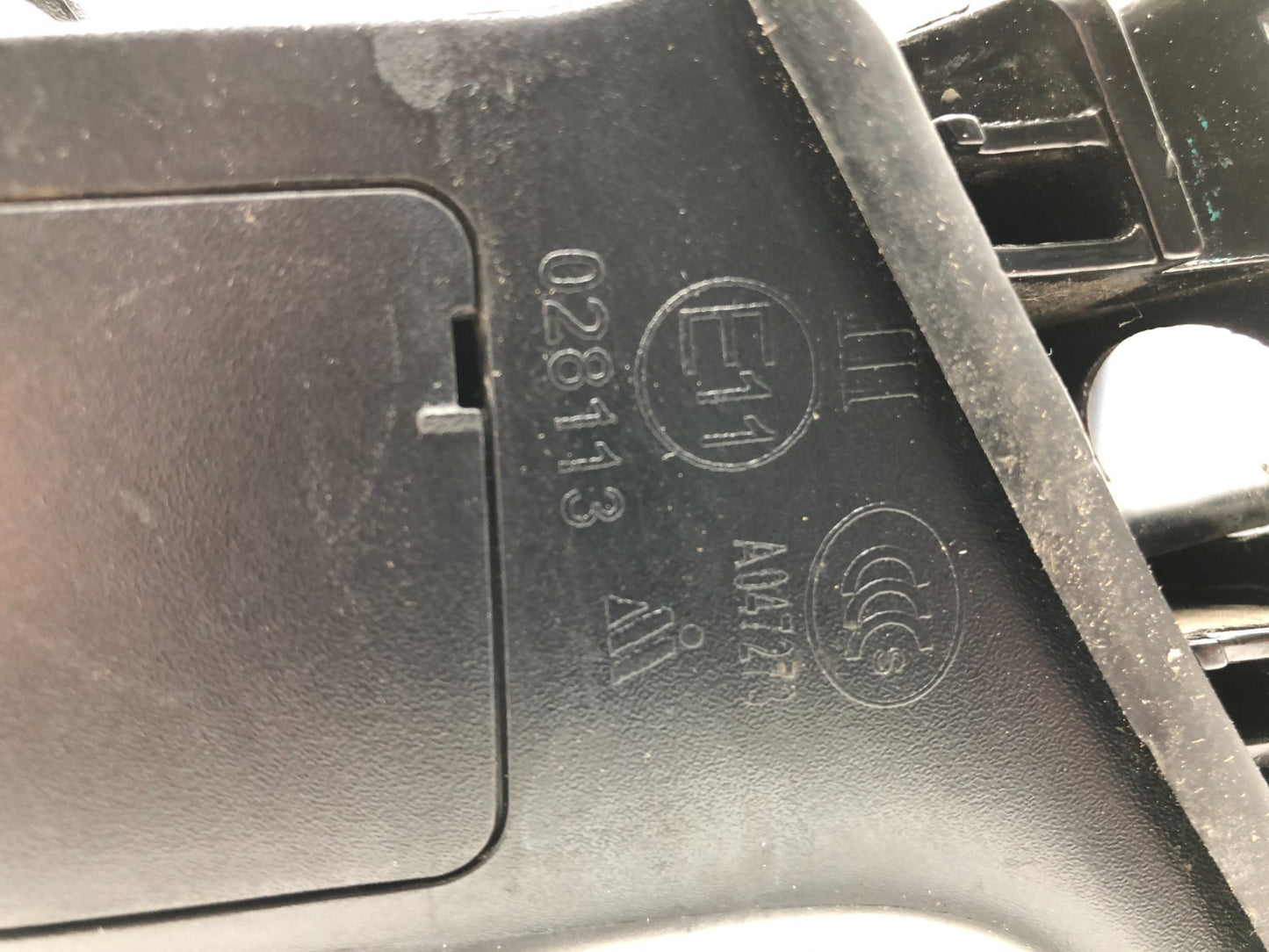 2014-2021 Jeep Cherokee Driver Side View Power Door Mirror Black OEM A02B12001