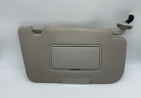 2014-2017 Nissan Rogue Passenger Sun Visor Gray with Illumination OEM A02B49007