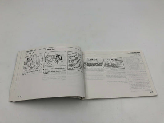 1997 Mazda 626 Owners Manual OEM C03B69022