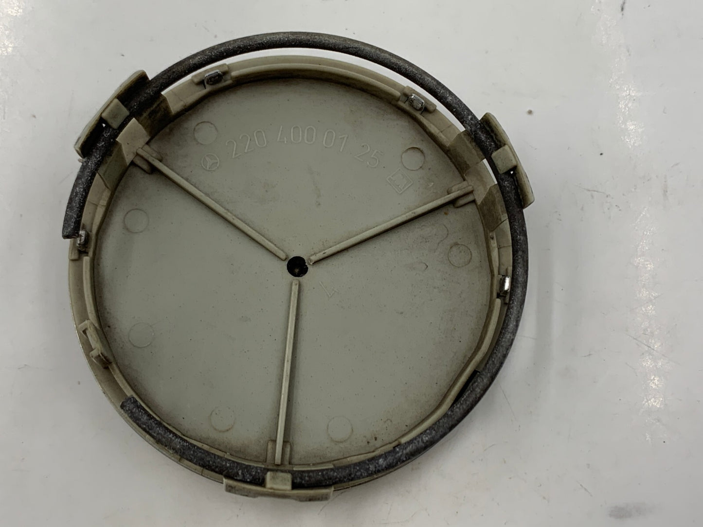 Mercedes-Benz Rim Wheel Center Cap Set of 2 Chrome 2-3/4 inch OEM B01B21031