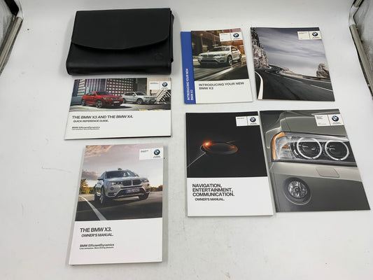 2013 BMW X3 Owners Manual Set with Case OEM C03B50010
