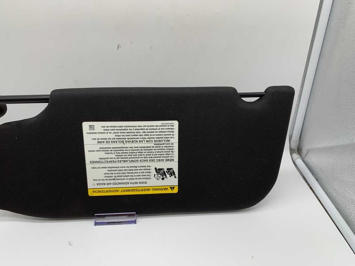 2013-2019 Ford Taurus Passenger Sun Visor Black Illuminated OEM A02B09008