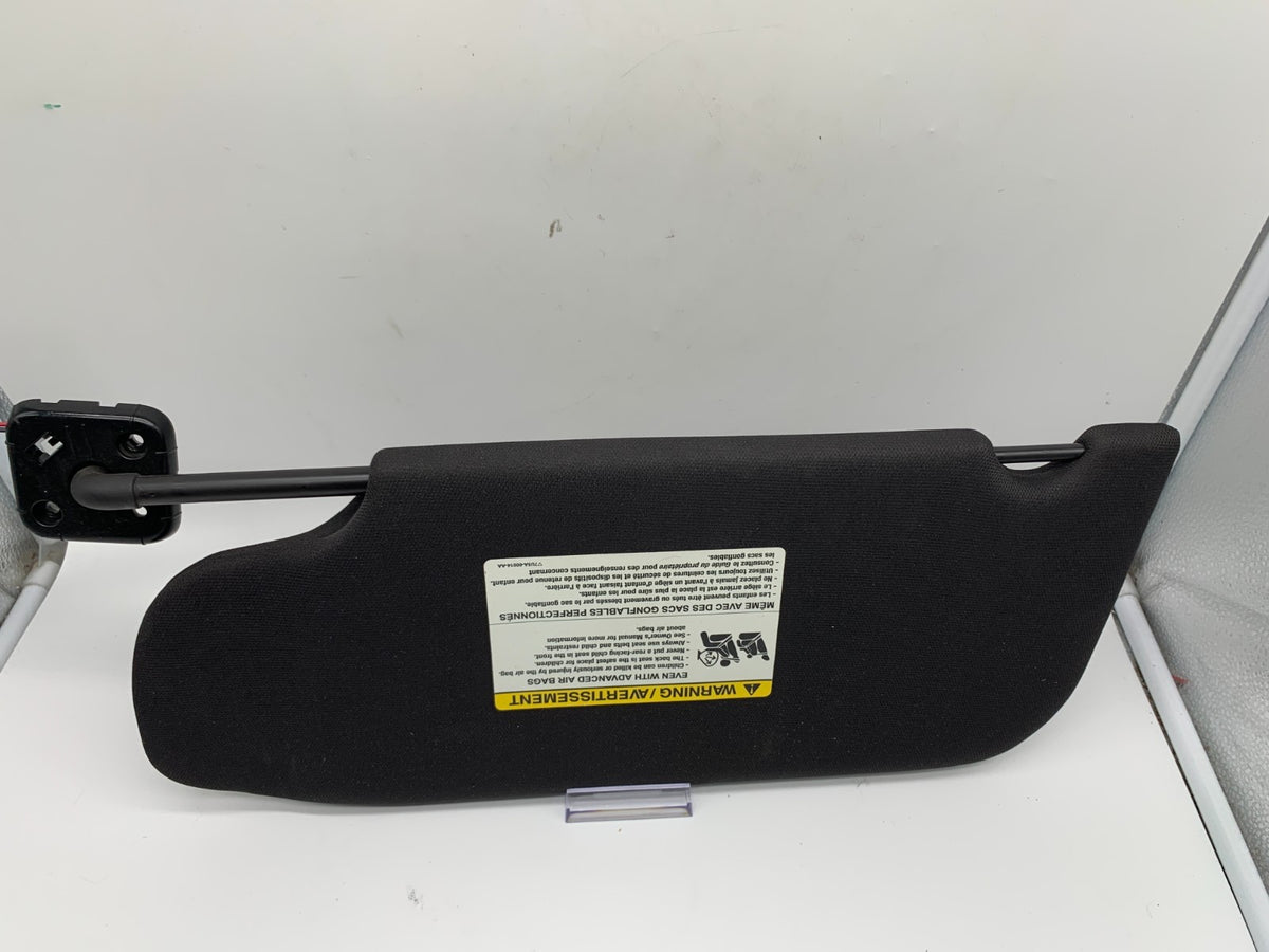 2010-2016 Lincoln MKS Passenger Sun Visor Black Illuminated OEM C02B30064