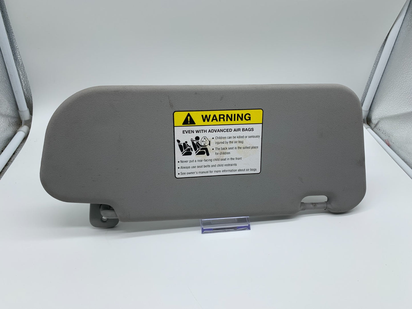 2004-2009 Mazda 3 Driver Sun Visor Gray OEM C04B40010