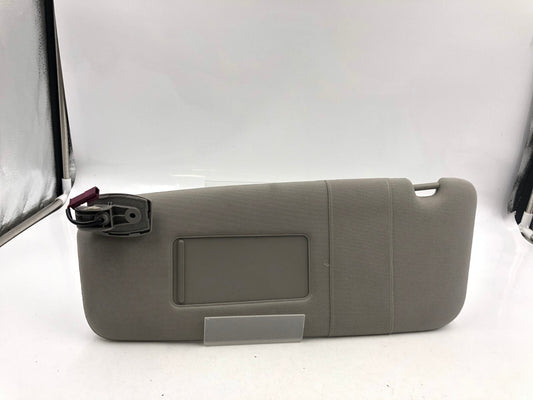 2008-2010 BMW 528i Driver Sun Visor Illuminated Gray OEM B01B16037