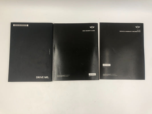 2012 Mini Mini Clubman Owners Manual Set OEM R01B01003