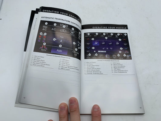 2015 Chrysler 200 Owners Manual User Guide OEM A01B22047