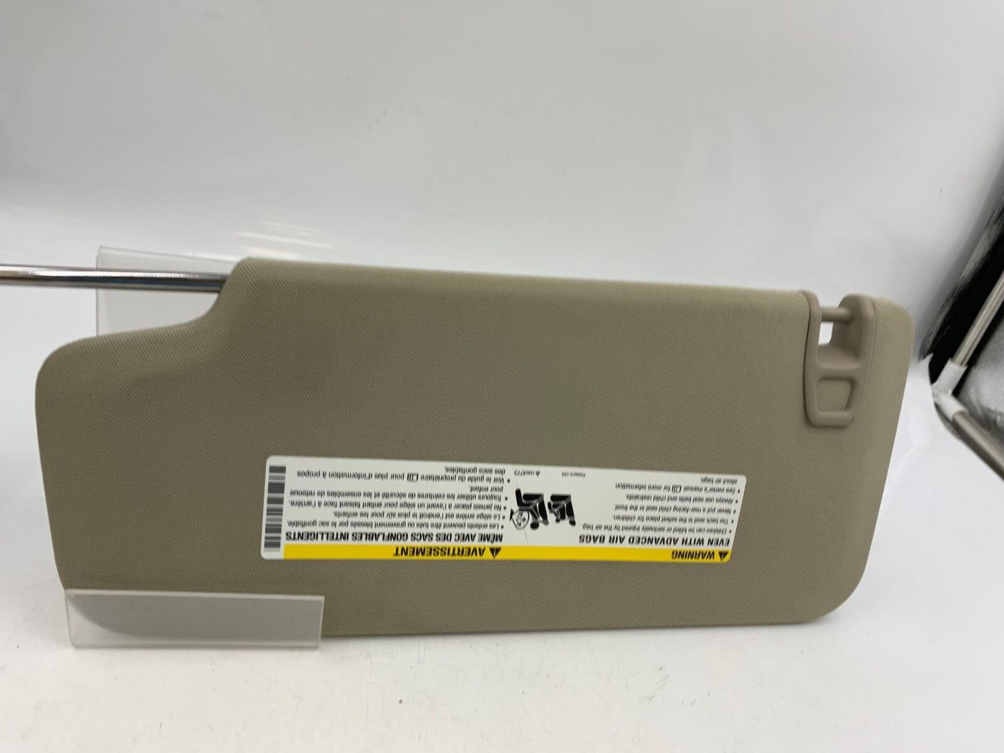 2013-2017 Cadillac XTS Passenger Sun Visor Tan Illuminated OEM E01B36001