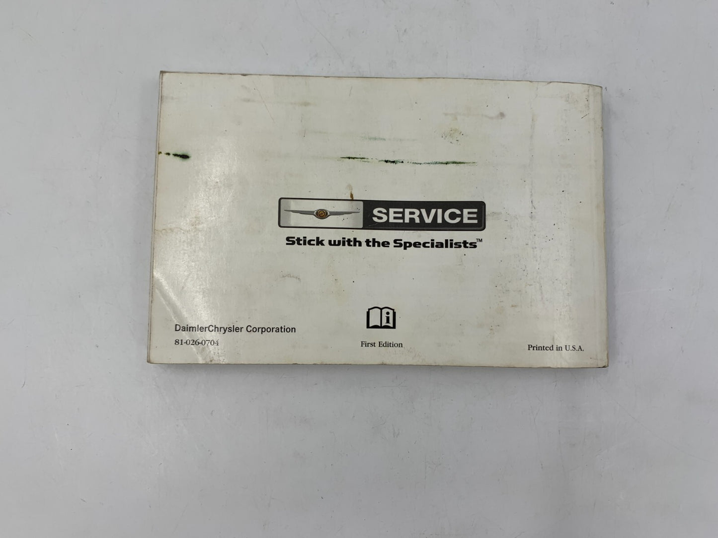 2007 Chrysler Sebring Owners Manual OEM C01B53017