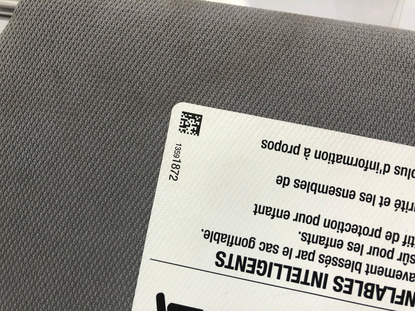 2018-2020 Chevrolet Equinox Passenger Sun Visor Gray OEM A03B34040