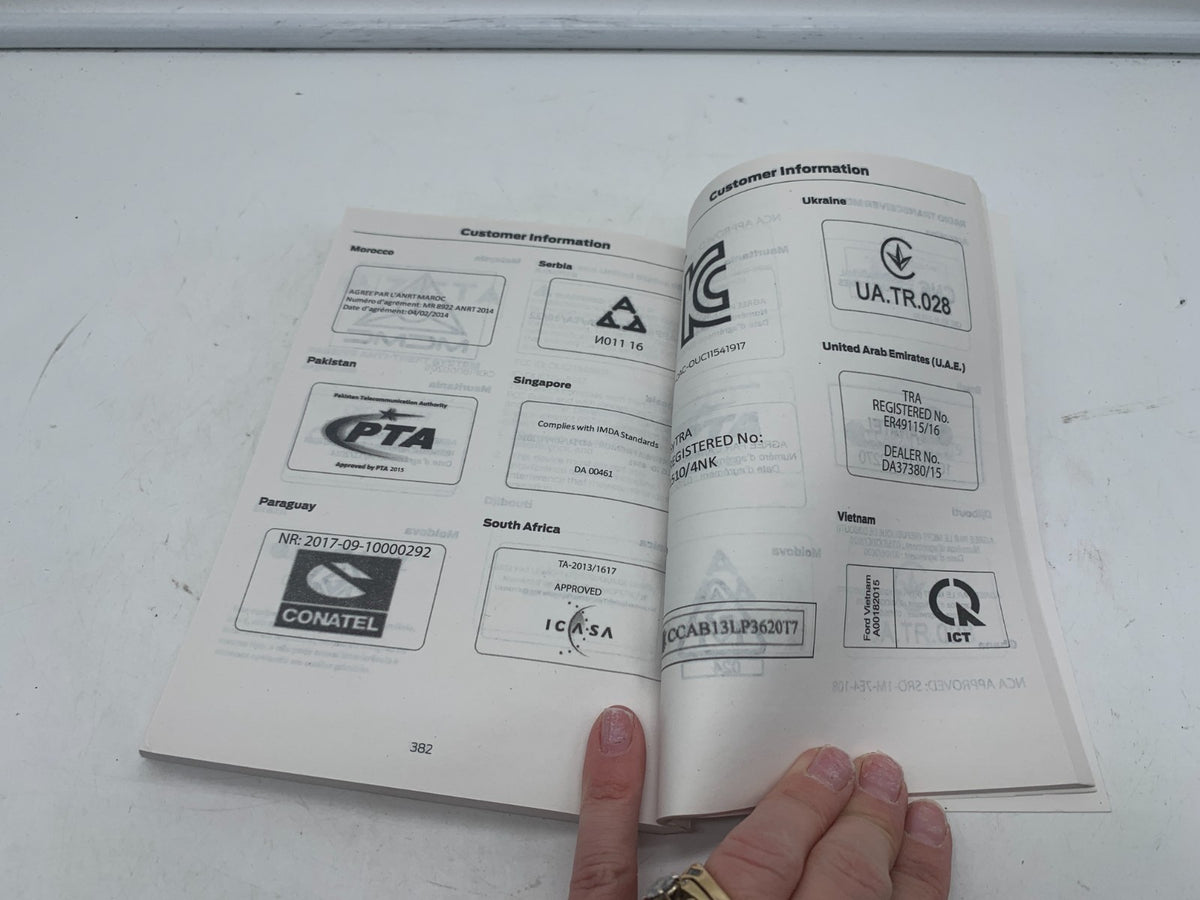 2023 Ford Police Interceptor Utility Owners Manual OEM A01B55008