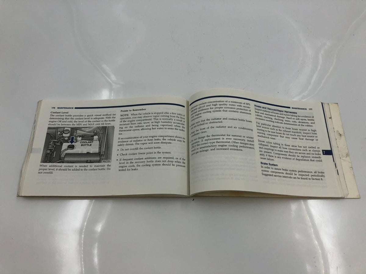 2000 Dodge Intrepid Owners Manual OEM D01B46086