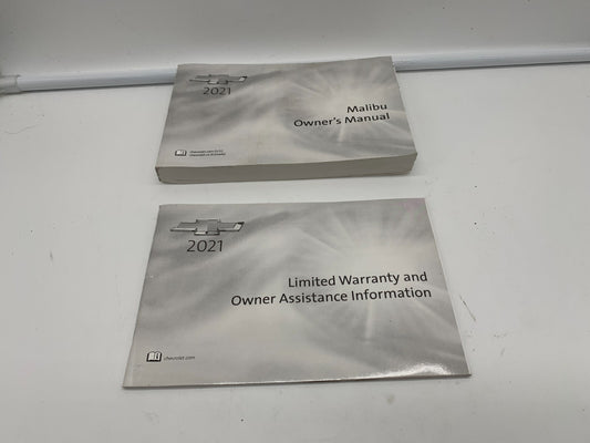 2021 Chevrolet Malibu Owners Manual Set OEM A02B54008