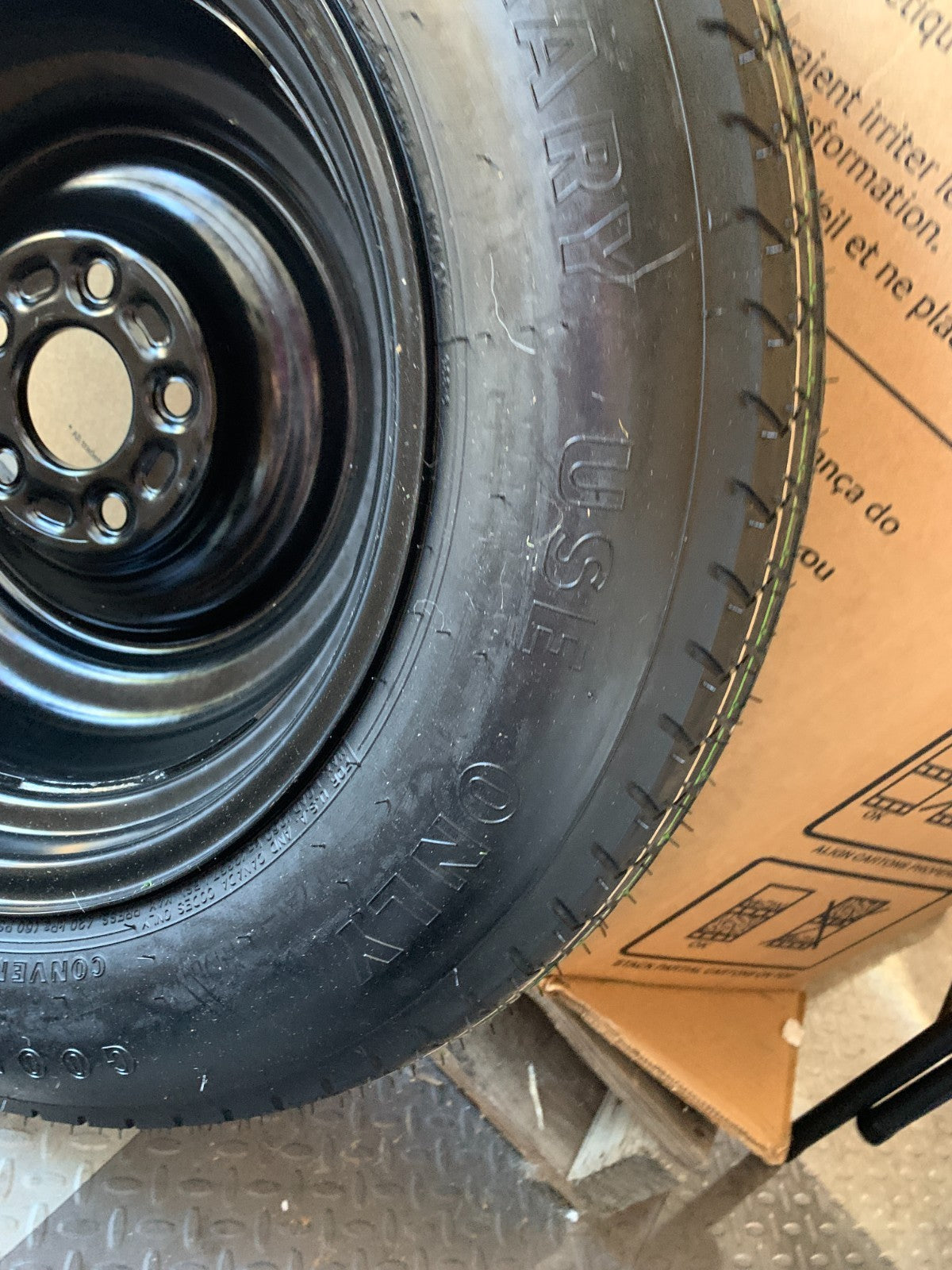 2010-2020 Nissan Rogue 16" Spare Tire Wheel Compact Donut T155/90D16 Goodyear