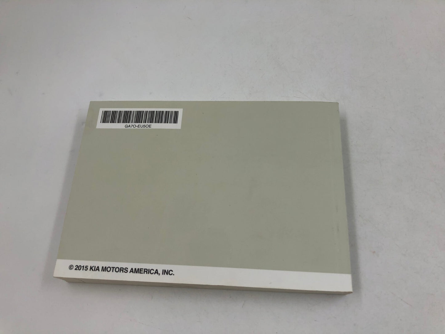 2016 Kia Forte Owners Manual OEM C01B55065