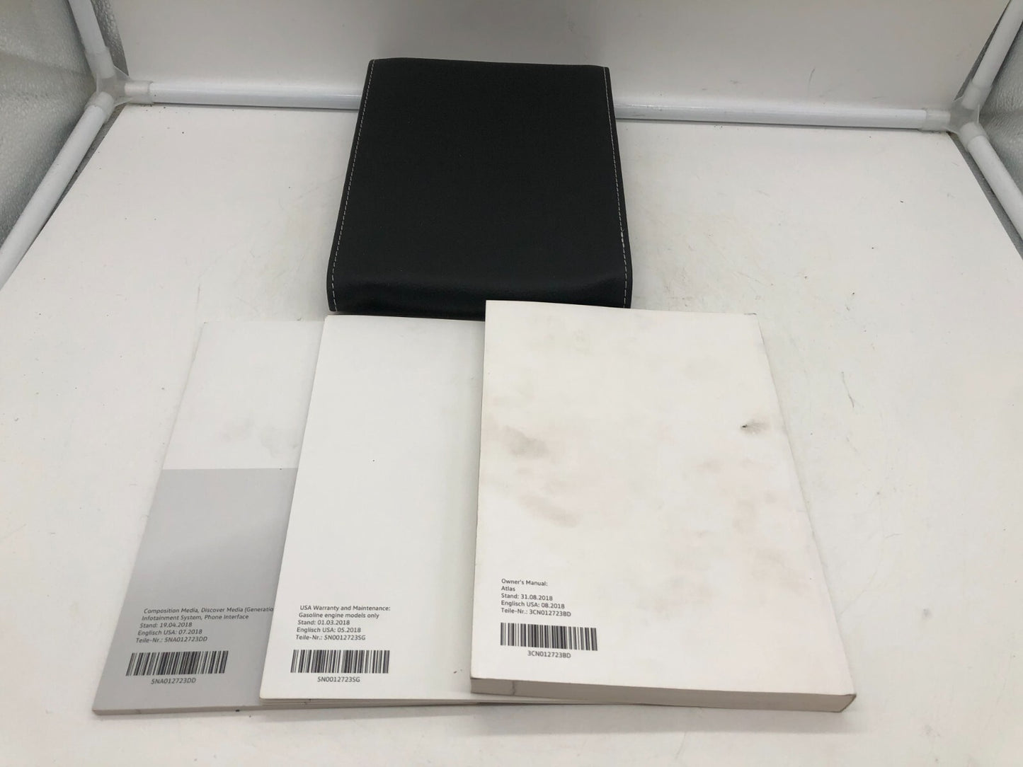 2019 Volkswagen Atlas Owners Manual Set with Case OEM