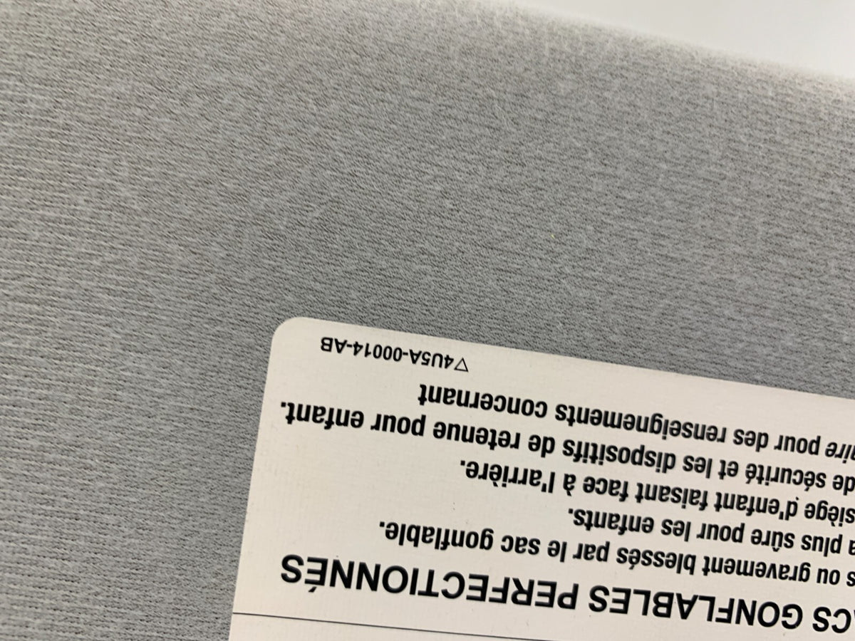 2005-2007 Ford Freestyle Passenger Sun Visor Illuminated Gray OEM C04B21001