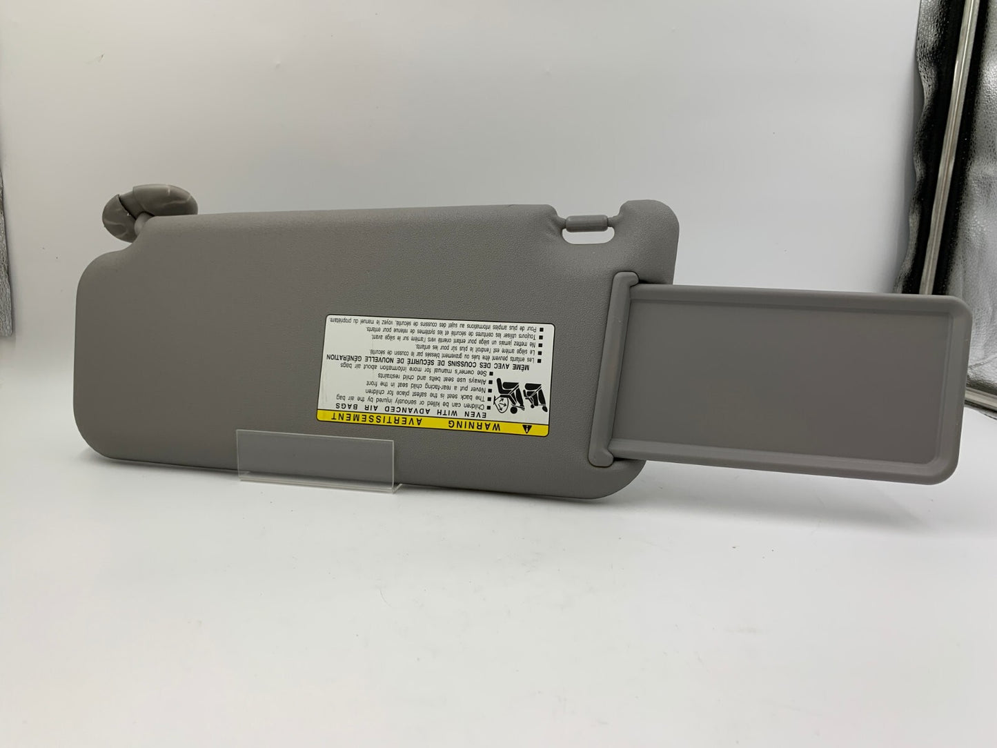 2006-2009 Toyota Rav4 Passenger Sun Visor Gray Illuminated OEM D02B45023