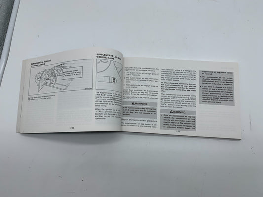 1997 Nissan Maxima Owner's Manual OEM C03B23002