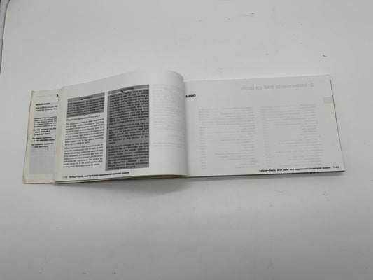 2005 Nissan Altima Owners Manual OEM C03B24010