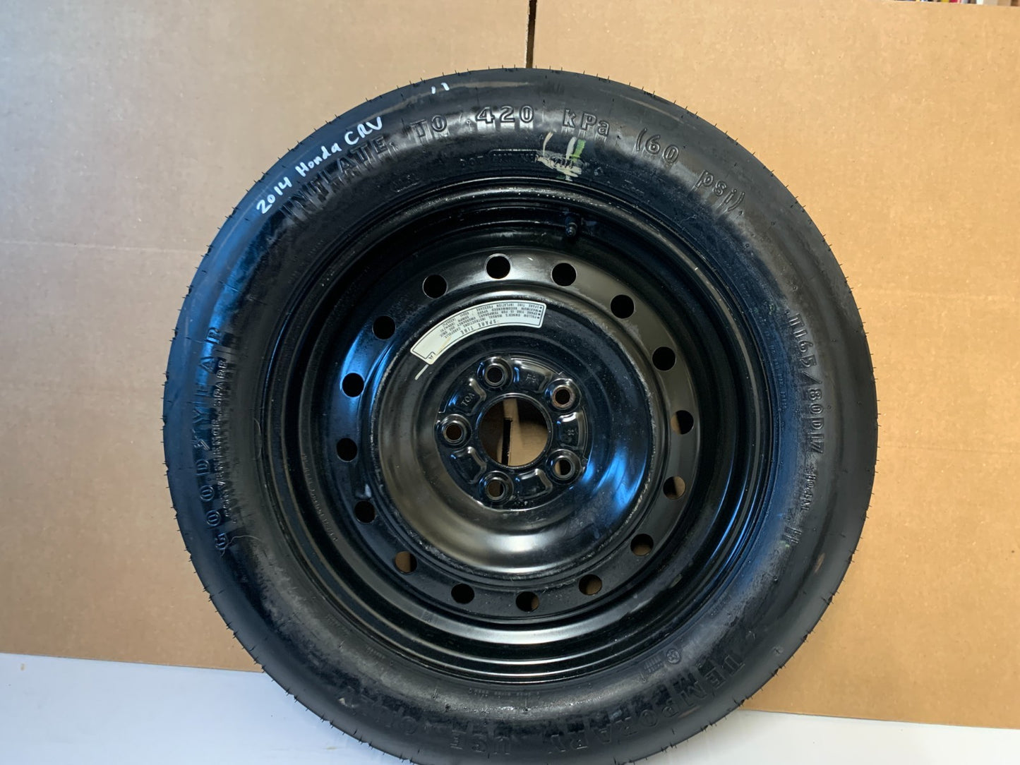 2016-2019 Chevy Cruze 16" Spare Tire Wheel Compact Donut T115/70R16 92M Maxxis