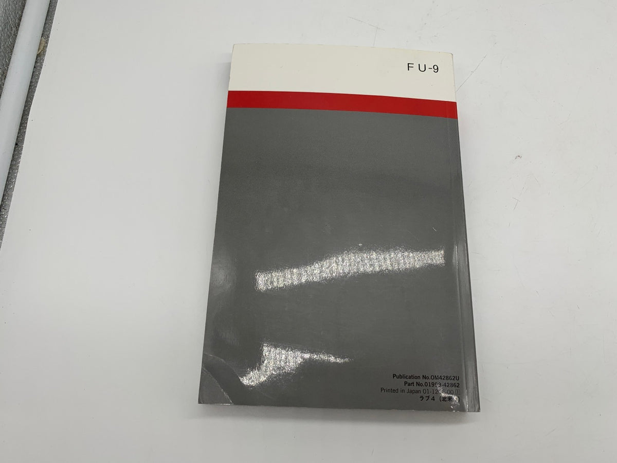 2012 Toyota RAV4 RAV 4 Owners Manual Set OEM R01B37018