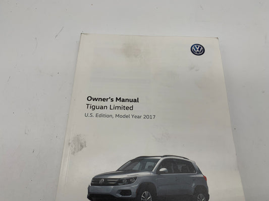 2017 Volkswagen Tiguan Owners Manual OEM