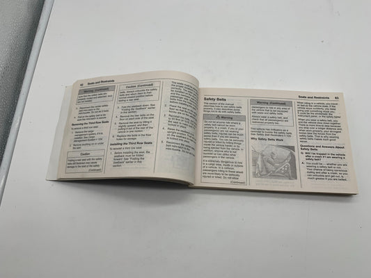 2016 Chevrolet Traverse Owners Manual OEM D03B19013