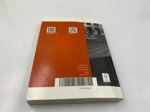 2015 Ford Fusion Owners Manual Spanish Edition OEM R01B11002