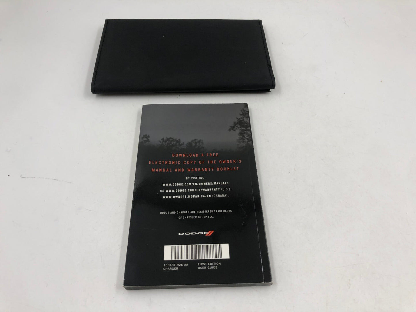 2015 Dodge Charger Owners Manual Set with Case OEM D03B42054