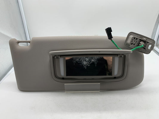 2007-2011 Volvo S40 Passenger Sun Visor Sunvisor Gray Illumination OEM A04B01009