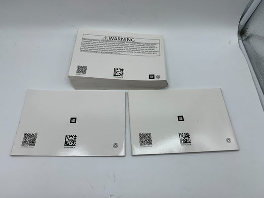 2020 Chevrolet Silverado 1500 Owners Manual Set OEM D02B15034
