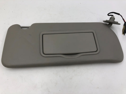 2003-2007 Cadillac CTS Passenger Sun Visor Gray Illuminated OEM A04B47043