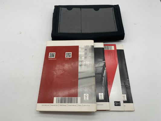 2014 Ford Taurus Owners Manual Set with Case OEM B04B23024