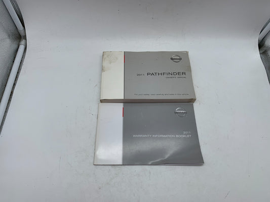 2011 Nissan Pathfinder Owners Manual Set with Case OEM B03B51009